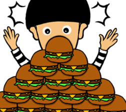 I am Cheeseburger2 sticker #14844451