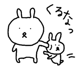 rustic usagitan 4 sticker #14844663