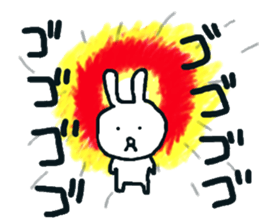 rustic usagitan 4 sticker #14844671