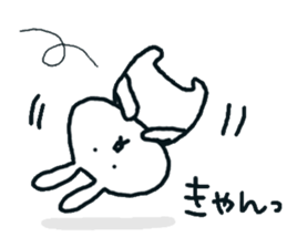 rustic usagitan 4 sticker #14844679