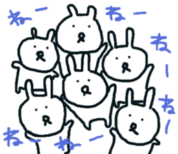 rustic usagitan 4 sticker #14844682