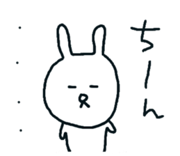 rustic usagitan 4 sticker #14844686