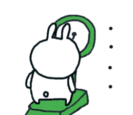 rustic usagitan 4 sticker #14844690