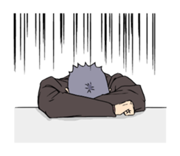 an older man sticker sticker #14845330