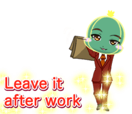 Lovely Cool cactus Valentine English sticker #14845518