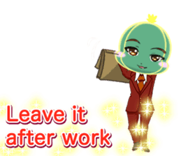 Lovely Cool cactus Valentine English sticker #14845518