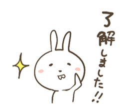 Rabbit Buck Teeth sticker #14845601