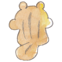 The water paint chipmunk sticker #14845906