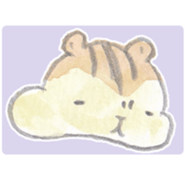 The water paint chipmunk sticker #14845916