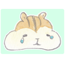 The water paint chipmunk sticker #14845917