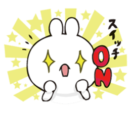 rabbit and octopus2 sticker #14846081