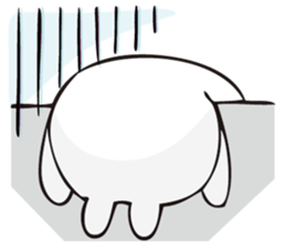 rabbit and octopus2 sticker #14846084