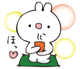 rabbit and octopus2 sticker #14846088