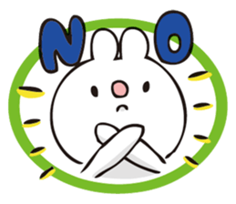 rabbit and octopus2 sticker #14846091