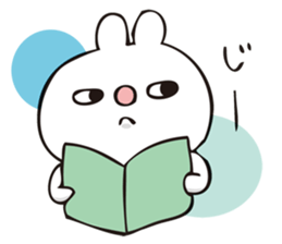 rabbit and octopus2 sticker #14846097