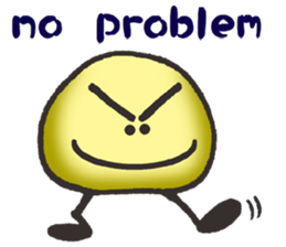 A stone (English version) sticker #14847265