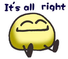 A stone (English version) sticker #14847268