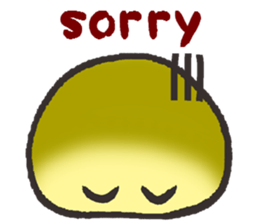 A stone (English version) sticker #14847269