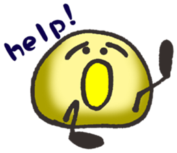 A stone (English version) sticker #14847270