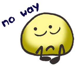 A stone (English version) sticker #14847272