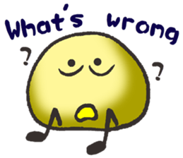 A stone (English version) sticker #14847275