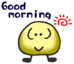 A stone (English version) sticker #14847276