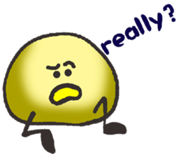 A stone (English version) sticker #14847282