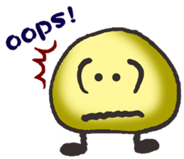 A stone (English version) sticker #14847283