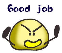 A stone (English version) sticker #14847285