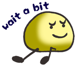 A stone (English version) sticker #14847287