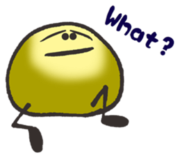 A stone (English version) sticker #14847289