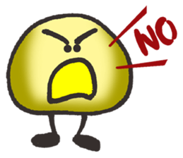 A stone (English version) sticker #14847290