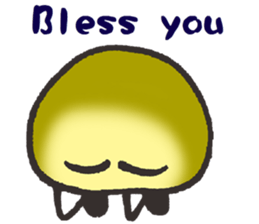 A stone (English version) sticker #14847296