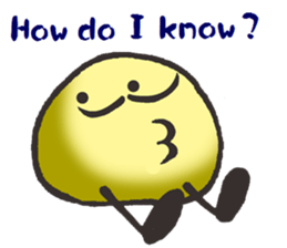 A stone (English version) sticker #14847298