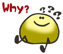 A stone (English version) sticker #14847299