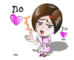 Young Pink the series ENG ANI V-2 sticker #14847553