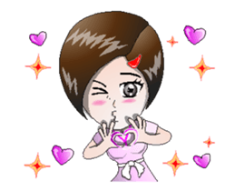 Young Pink the series ENG ANI V-2 sticker #14847560