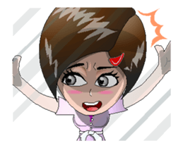 Young Pink the series ENG ANI V-2 sticker #14847561