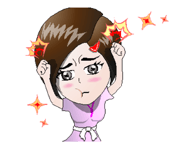 Young Pink the series ENG ANI V-2 sticker #14847562