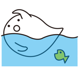 Willful ghost sticker #14847645