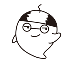 Willful ghost sticker #14847653