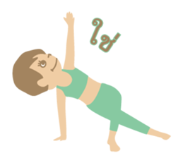 Sandee Yoga - Thai sticker #14848645