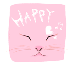 cat walks Japan sticker #14848701