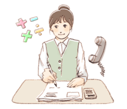 cat walks Japan sticker #14848716