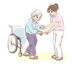 cat walks Japan sticker #14848725