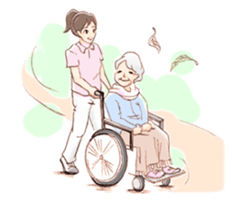 cat walks Japan sticker #14848727