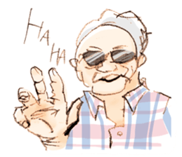 cat walks Japan sticker #14848732