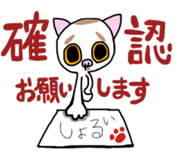 Bosatsu cat sticker #14848846