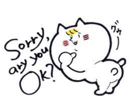 Don't mind human ~sorry~ sticker #14848920