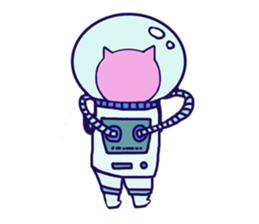 little pig KU CHI sticker #14848948